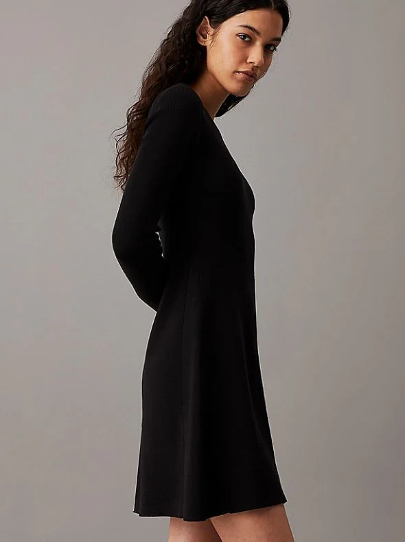 VESTIDO CALVIN KLEIN INTARSIA MUJER - Image 3