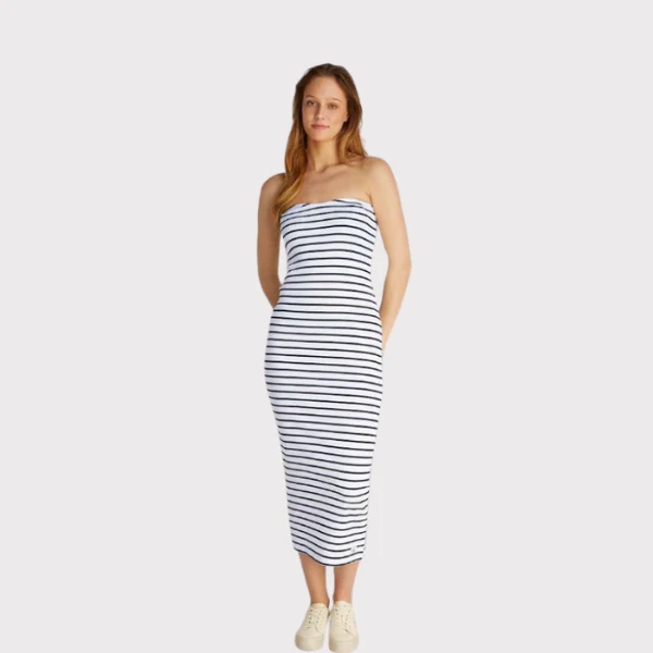 VESTIDO CALVIN KLIEN RIB SLEEVELESS MUJER - Image 2