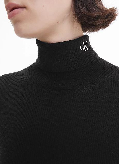 VESTIDO TIGHT SWEATER ROLL CALVIN KLEIN MUJER - Image 3