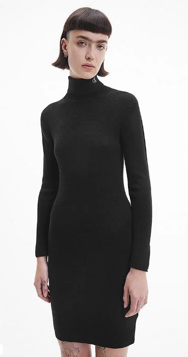 VESTIDO TIGHT SWEATER ROLL CALVIN KLEIN MUJER - Image 4