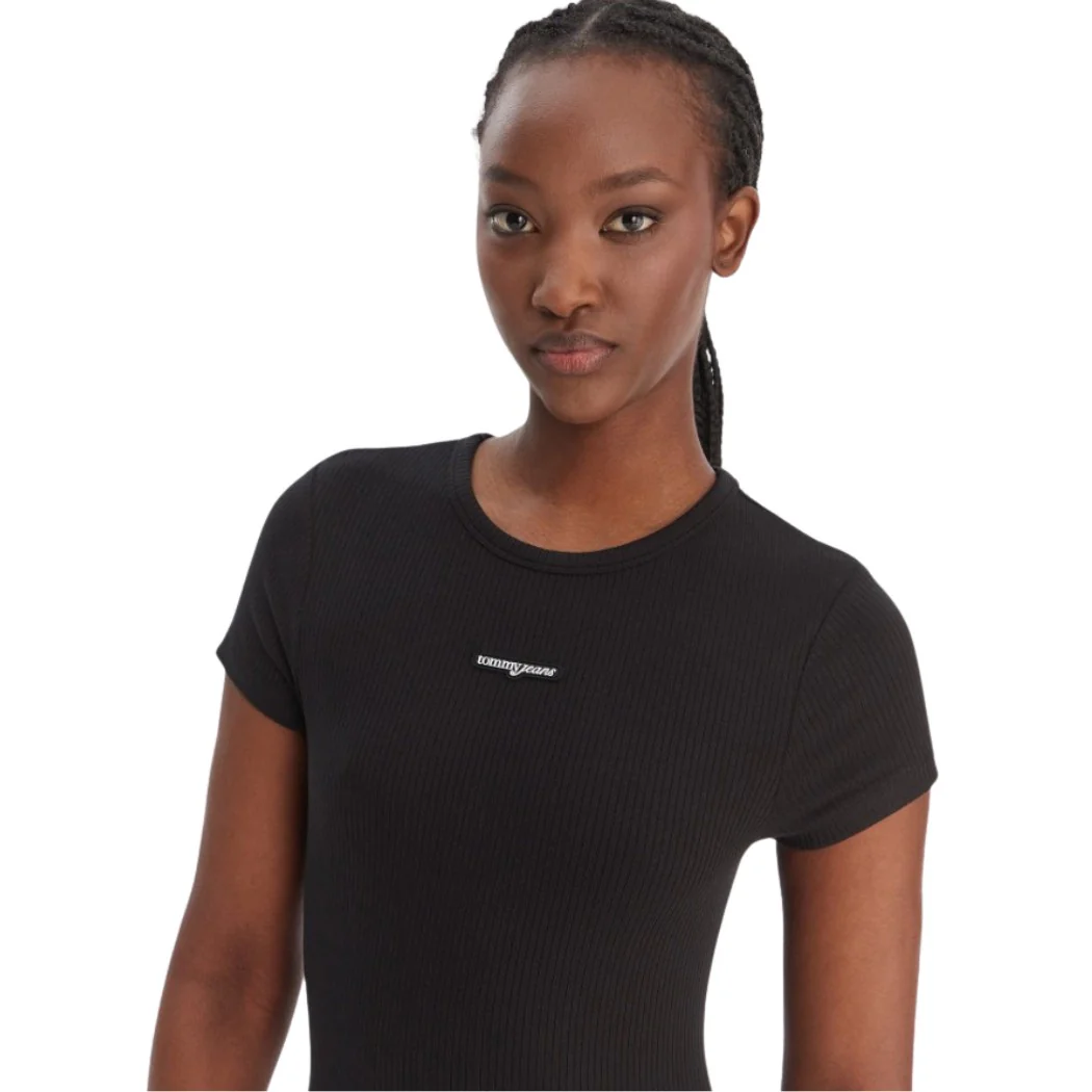 VESTIDO TOMMY JEANS SCRIPT LABEL MUJER - Image 3