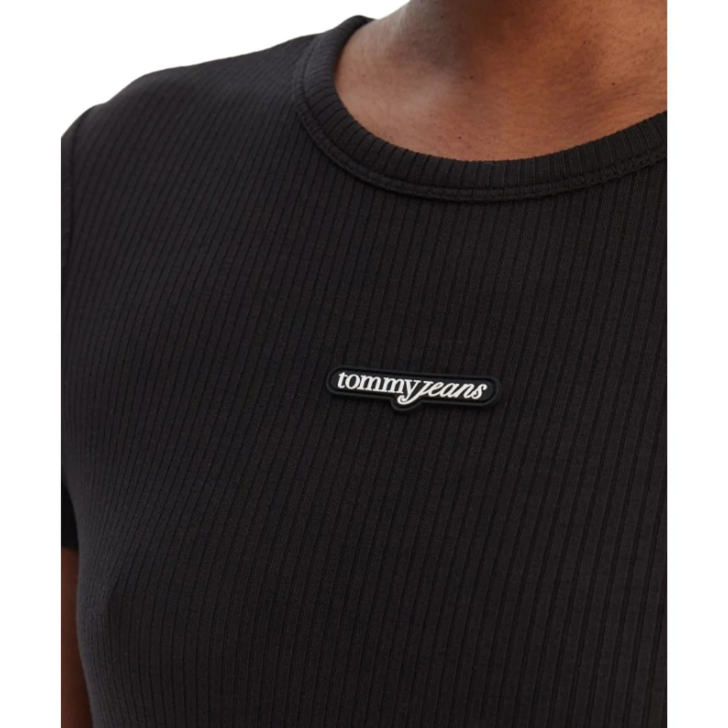 VESTIDO TOMMY JEANS SCRIPT LABEL MUJER - Image 4