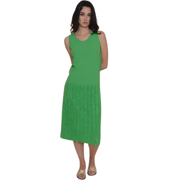VESTIDO WNT COLLECTION FLECOS MUJER