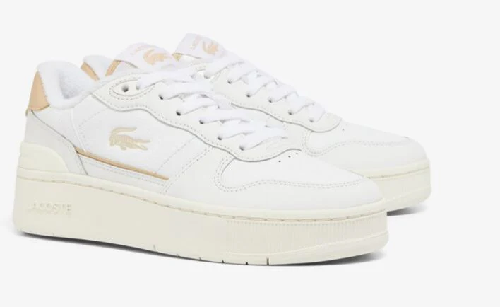 ZAPATILLA LACOSTE T-CLIP PLAT MUJER - Image 2