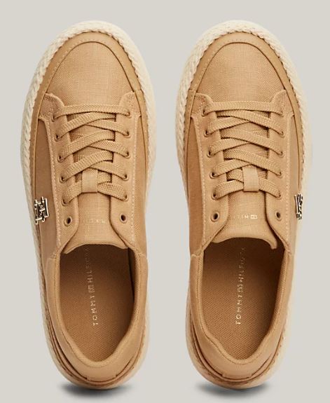 ZAPATILLA TOMMY HILFIGER VULC LINNEN MUJER - Image 3