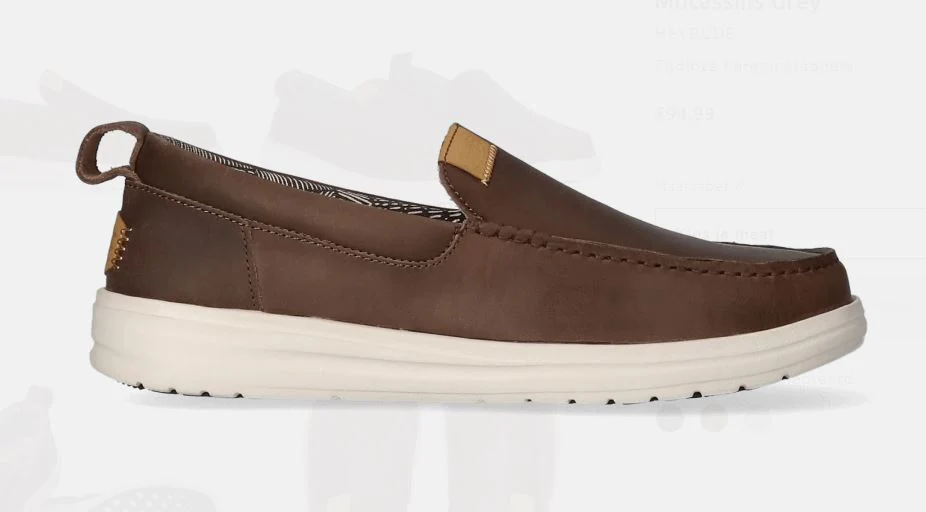 ZAPATO WALLY GRIP LEATHER DUDE HOMBRE