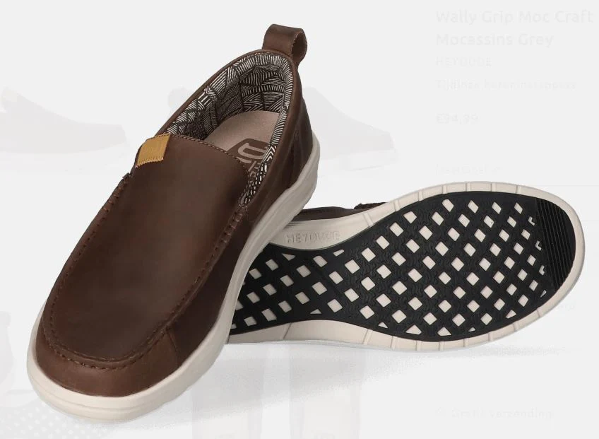 ZAPATO WALLY GRIP LEATHER DUDE HOMBRE - Image 3