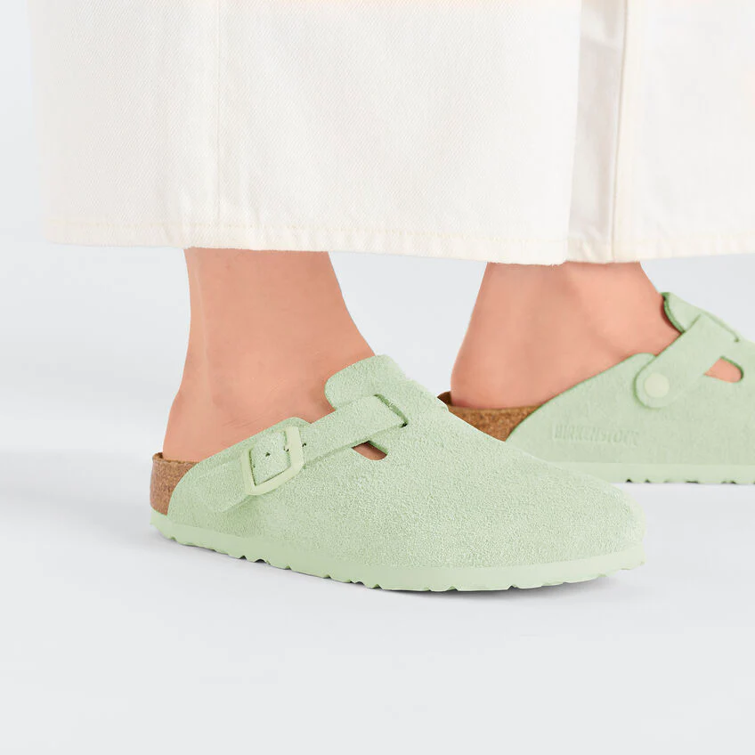 ZUECO BOSTON BIRKENSTOCK SUEDE LEATHER MUJER - Image 6